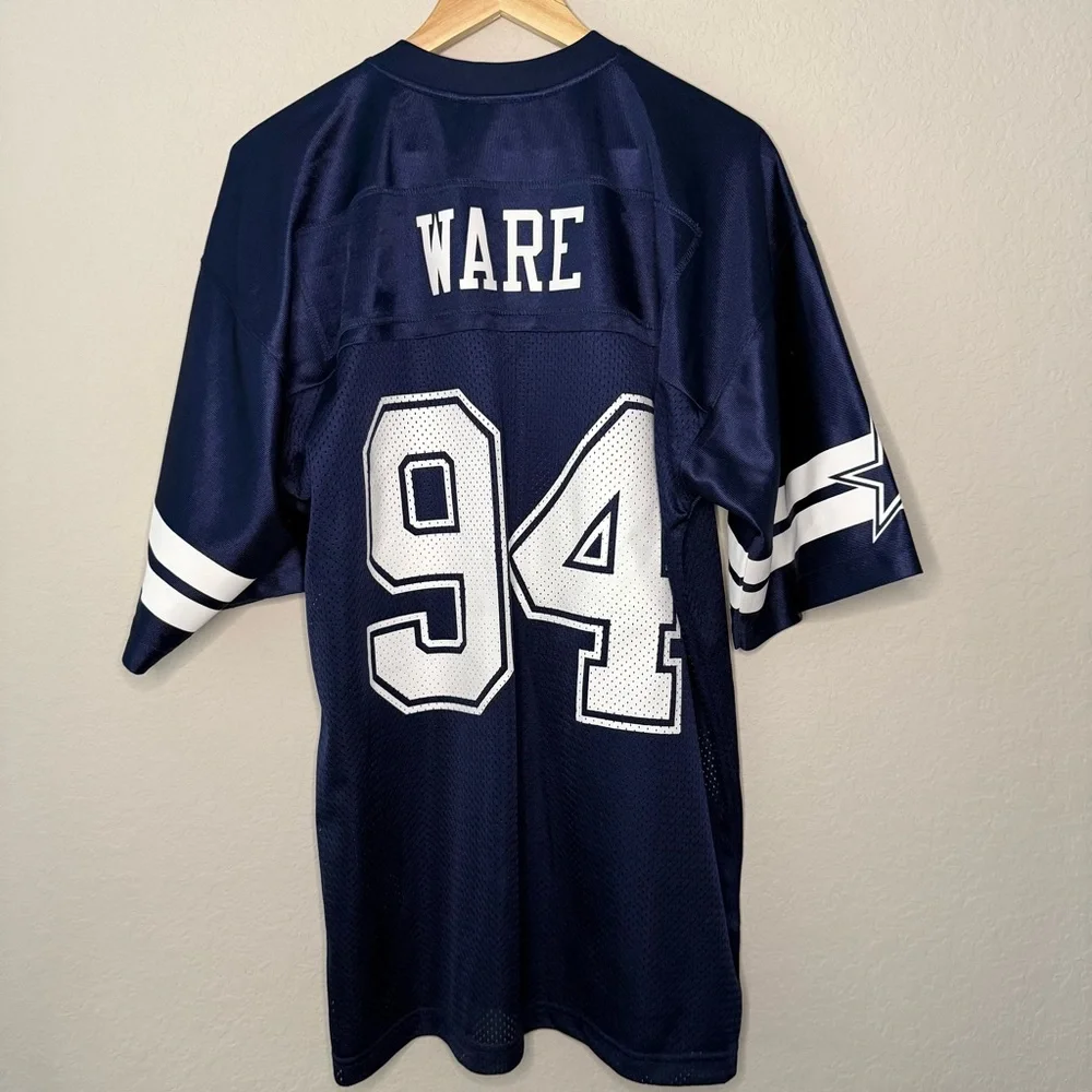 Dallas Cowboys #94 DeMarcus Ware Jersey Adult L‎ Blue NFL